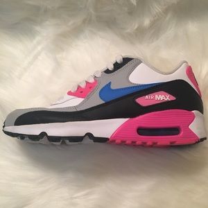 Nike Air Max 90 Pink Blue Gray